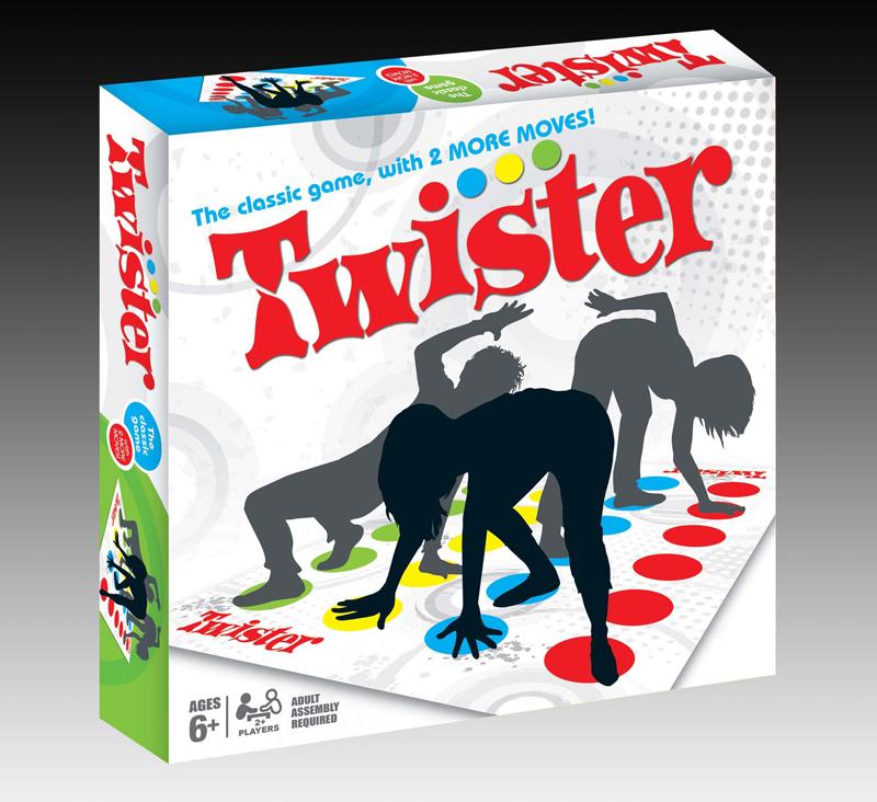 Настільна гра Twister із двома новими завданнями (VA-1430294023) - фото 1