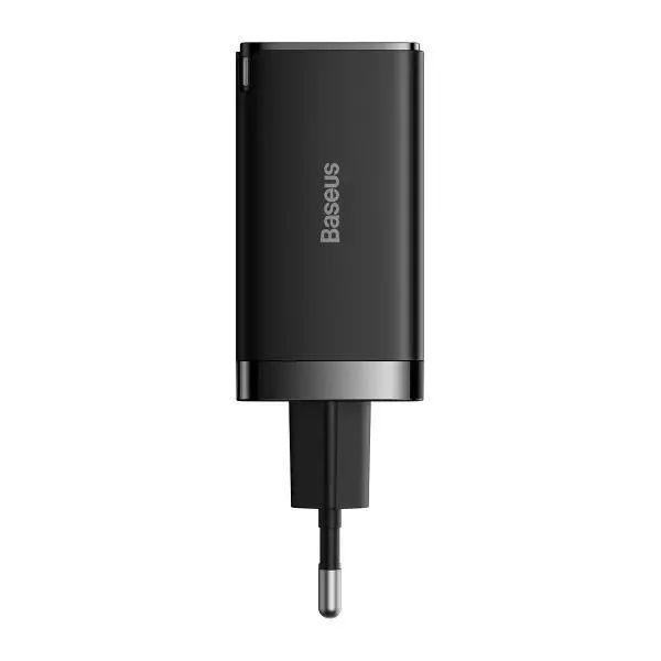 Зарядний пристрій BASEUS GaN5 Pro 65W 2xUSB-C+USB USB-C Чорний - фото 4