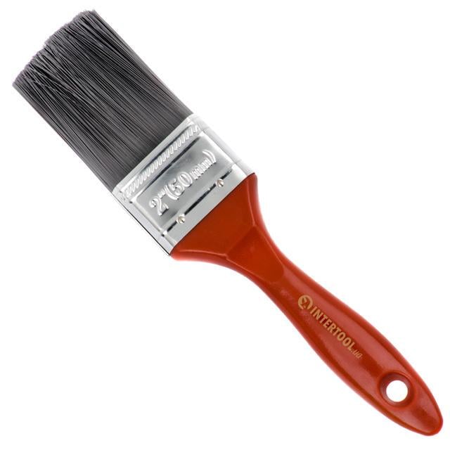 Кисть флейцевая Лакра пластиковая ручка 50х16х64 мм