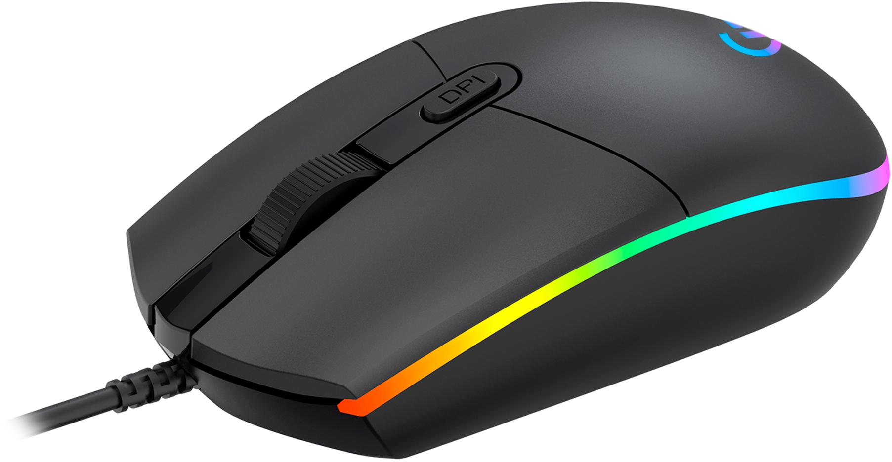 Компьютерная мышка проводная GamePro GM152 с подсветкой Black (26449072) - фото 2 Компьютерная мышка проводная GamePro GM152 с подсветкой Black (26449072) - фото 2