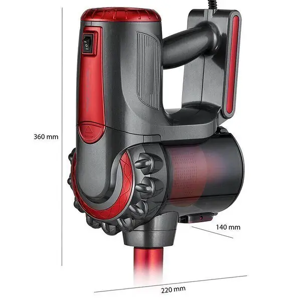 Пылесос вертикальный Profi Care PC-BS 3038 HEPA 600 Вт (03397) - фото 5 Пылесос вертикальный Profi Care PC-BS 3038 HEPA 600 Вт (03397) - фото 5