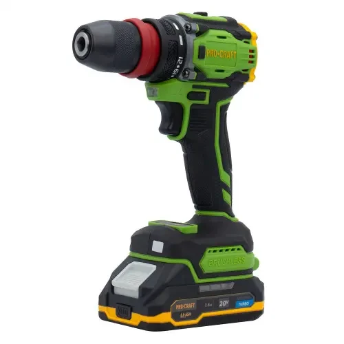 Шуруповерт акумуляторний ProCraft PA18 Pro DFR безщітковий кейс DFR патрон 1 АКБ та ЗП - фото 1