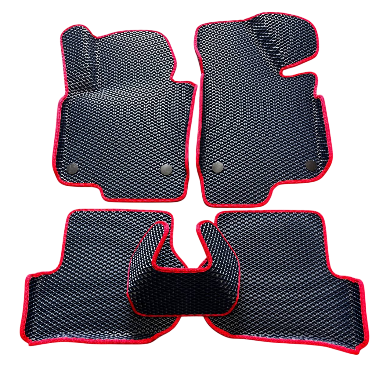 Коврики EVA с бортиками в салон для Skoda Octavia A5 с 3Д лапой 2004-2013 гг. Черный (2633753846)