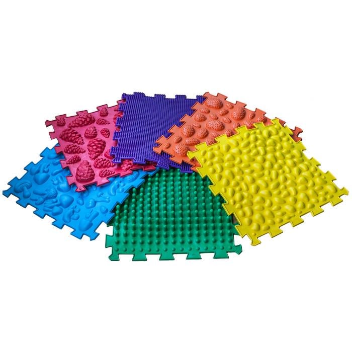 Коврик массажный детский ортек микс ортопедический 8 эл. - фото 5 Коврик массажный детский ортек микс ортопедический 8 эл. - фото 5