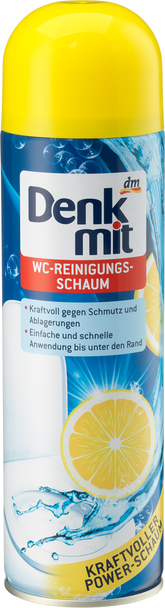 Піна для чищення унітазу DenkMit Лимон 500 мл