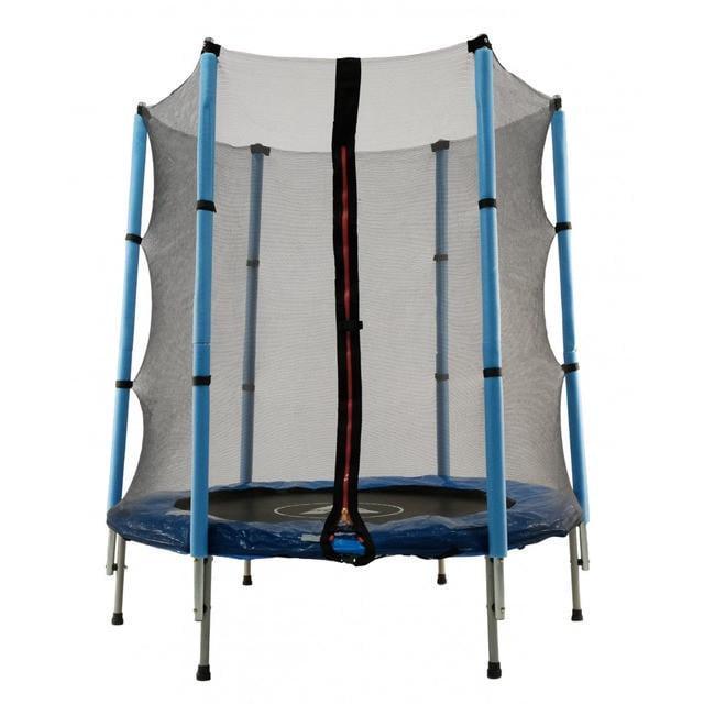 Батут детский комнатный Atleto 140 см с сеткой Синий (25550752) - фото 7 Батут детский комнатный Atleto 140 см с сеткой Синий (25550752) - фото 7