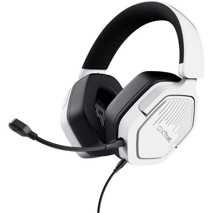 Гарнитура игровая Trust GXT 492W Carus Headset White (25448)
