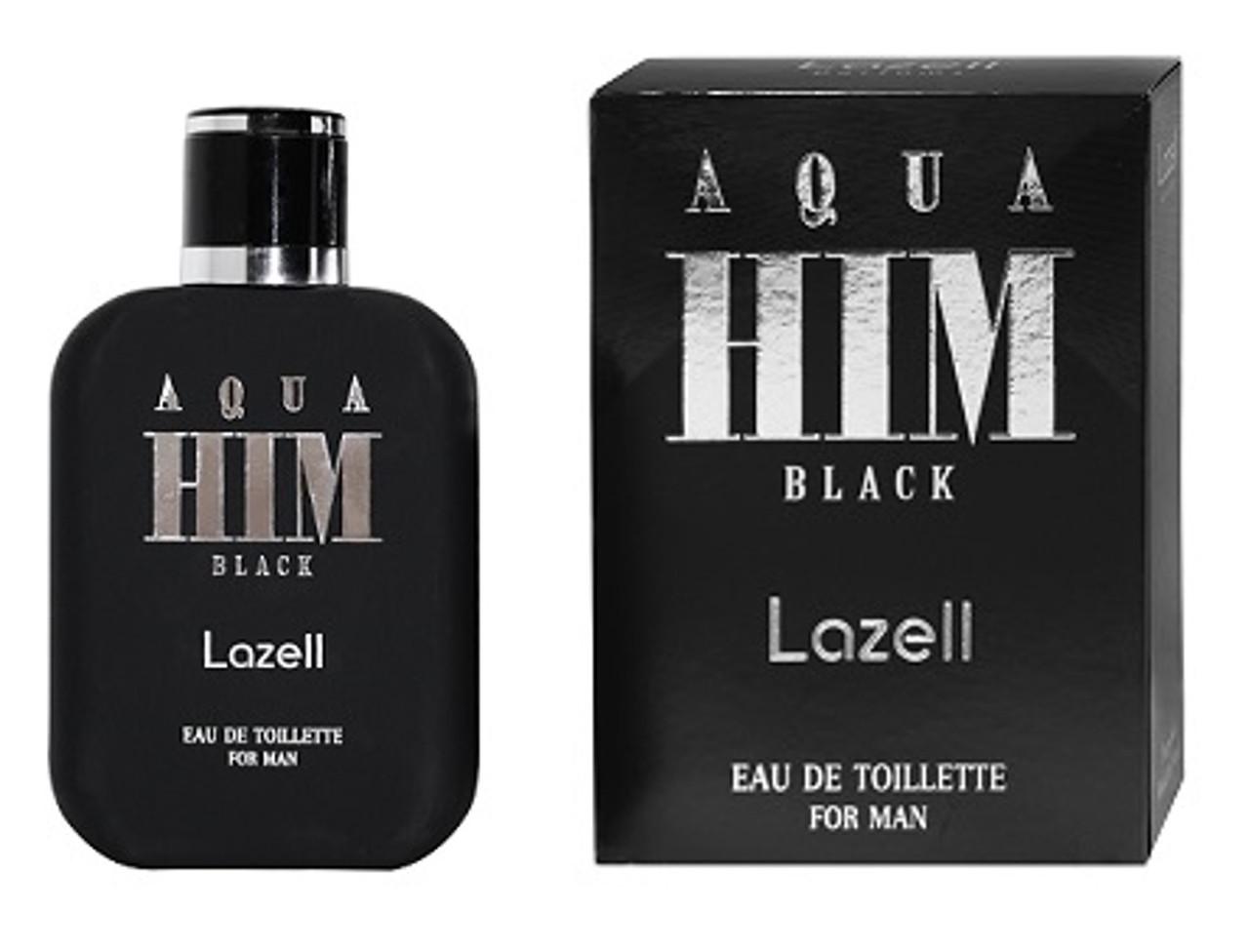 Туалетна вода для чоловіків Lazell Aqua Him black edt 100 мл
