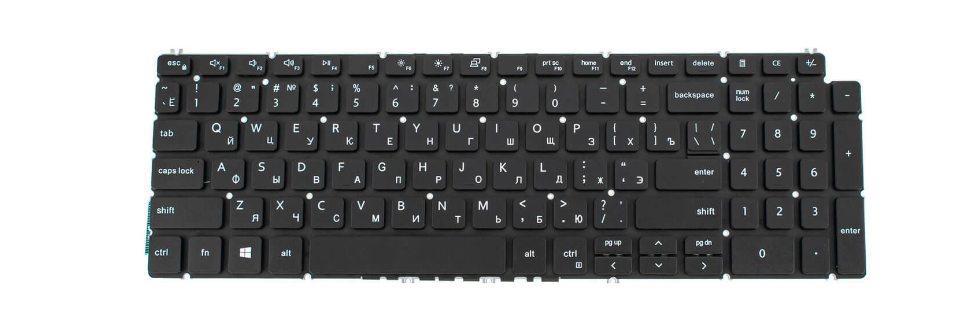 Клавіатура для ноутбука Dell Vostro 7590 (0GMXMJ)