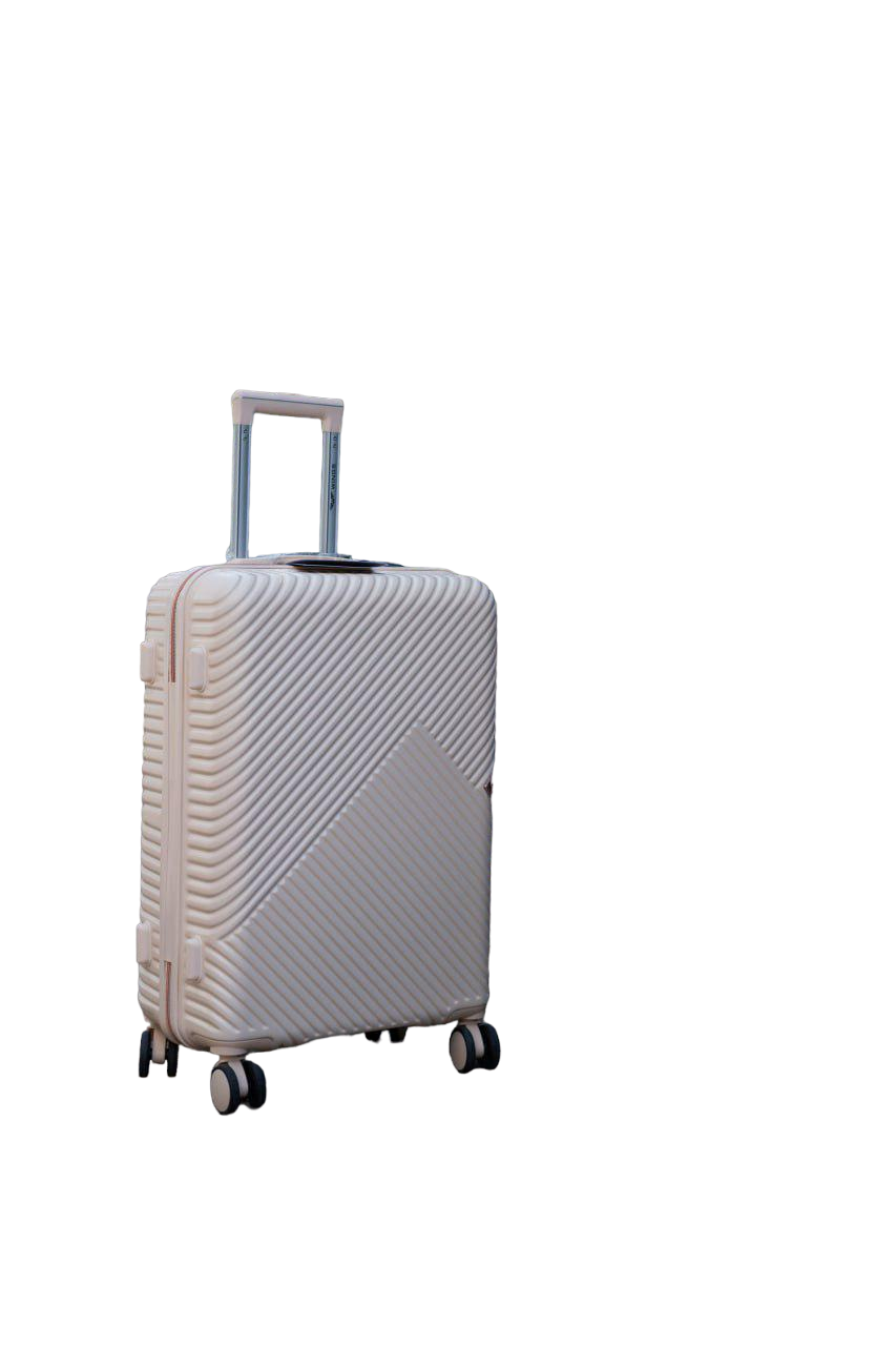 Чемодан пластиковый Wings WN-01 S Молочный (11881143) - фото 1