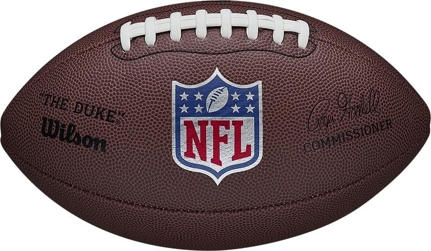 Мяч для американского футбола Wilson NFL DUKE REPLICA р. 9 Коричневый (WTF1825XBBRS)