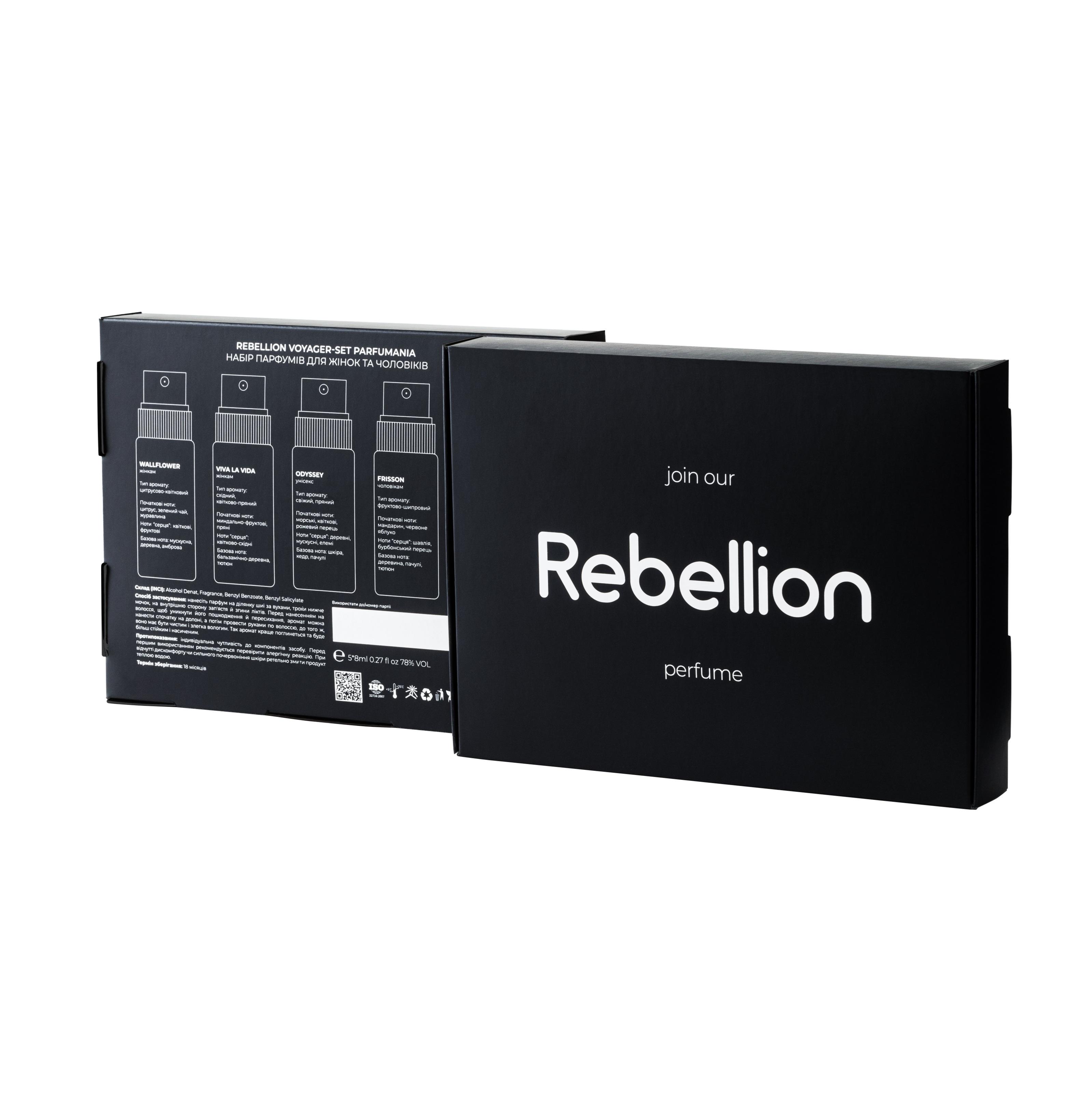 Набор духов Rebellion Voyager-set Parfumania (2202169365152)