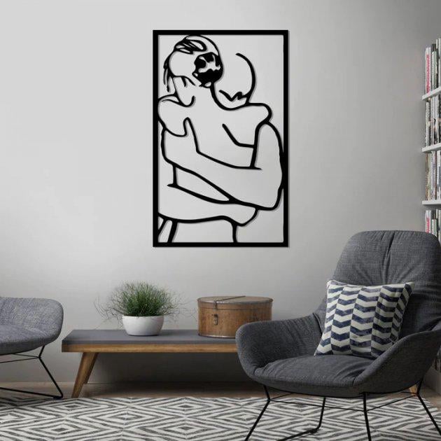 Картина деревянная панно GreenDecor 90х56 см