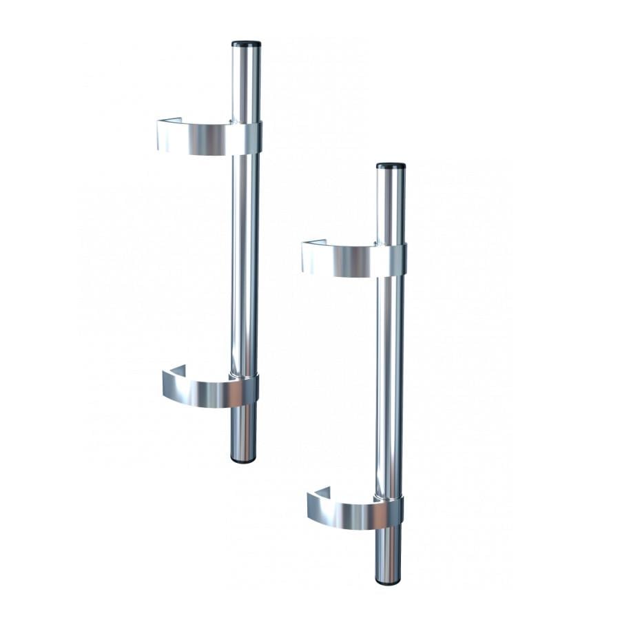 Дверная ручка-скоба офисная ASTEX P-2 L500 D32 нержавеющая сталь AISI 304 (P-2-St)