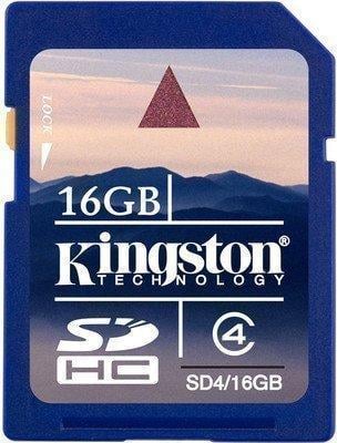 Карта памяти SD Kingston SDHC 16 GB 4 Class (2908763153)