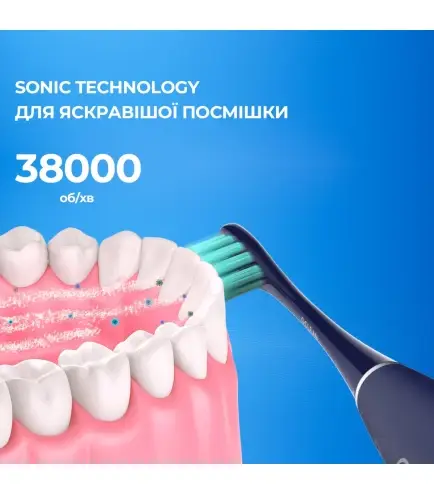 Электрическая зубная щетка Oclean Flow Sonic Electric Toothbrush Blue - фото 5