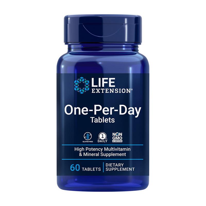 Мультивитамины Life Extension One-Per-Day Tablets 60 капс. (18710-01)