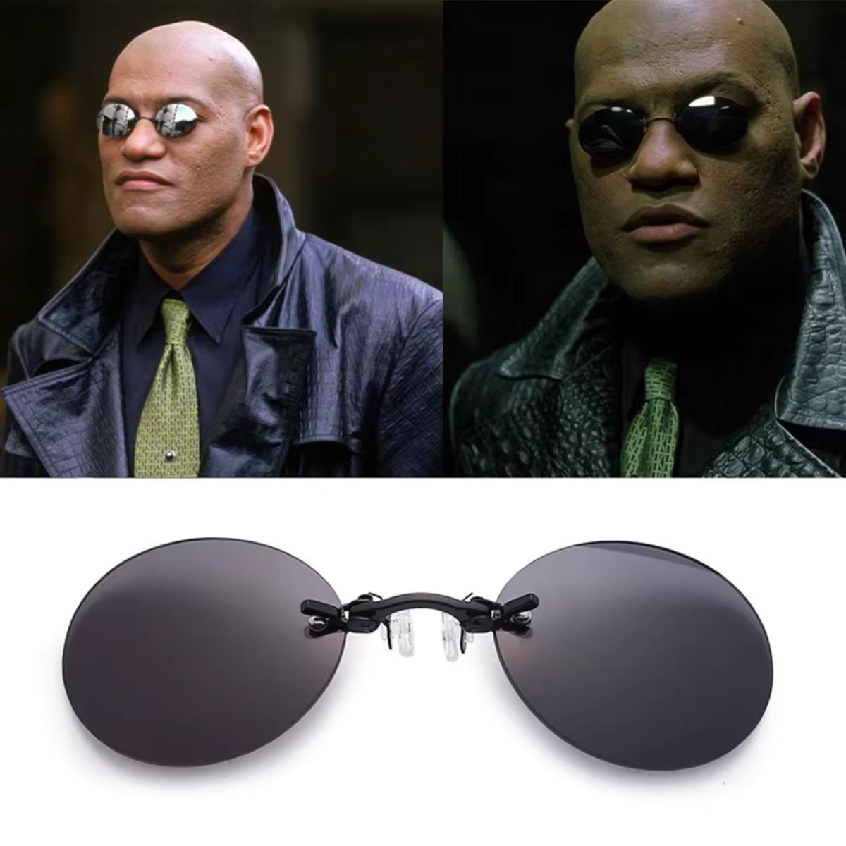 Солнцезащитные очки MorpheusSunglas без оправы Черный (2625) - фото 7