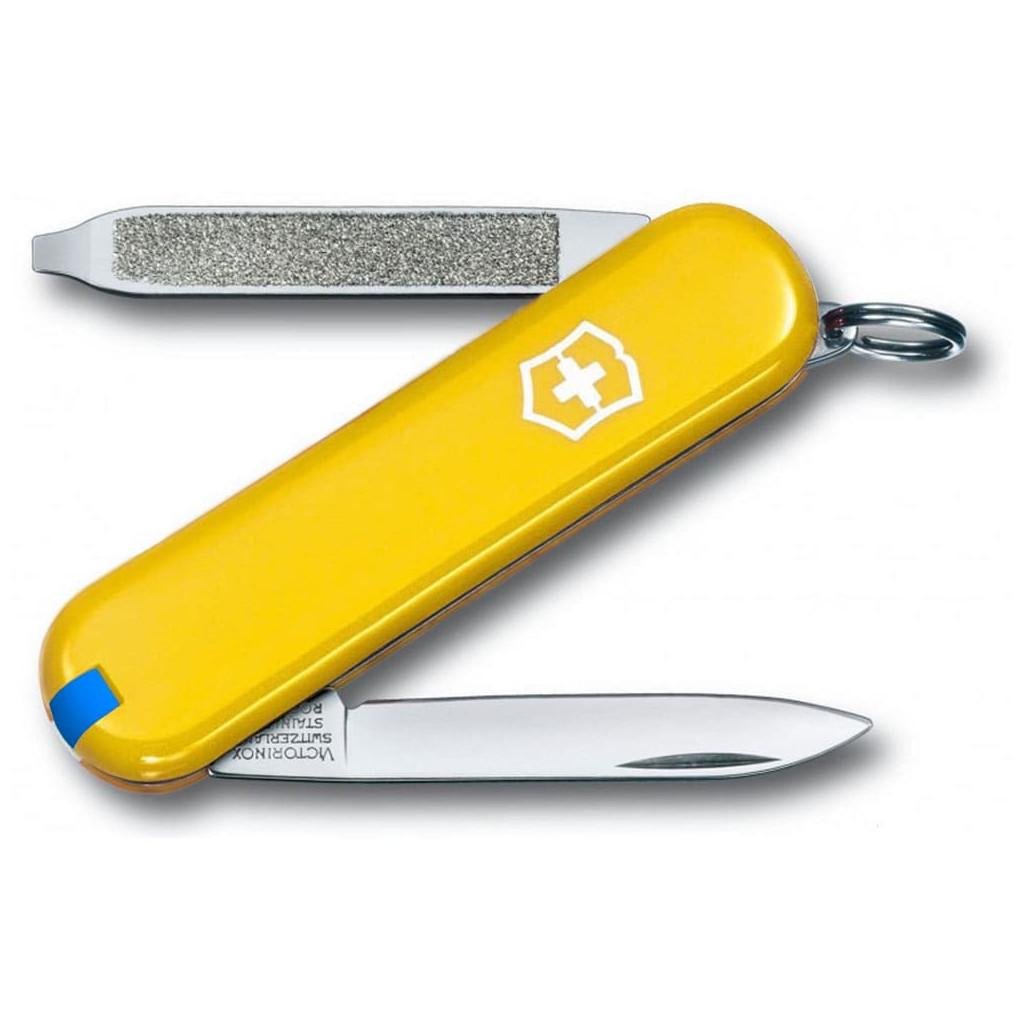 Нож складной Victorinox Escort 58 мм Желтый (m344095)