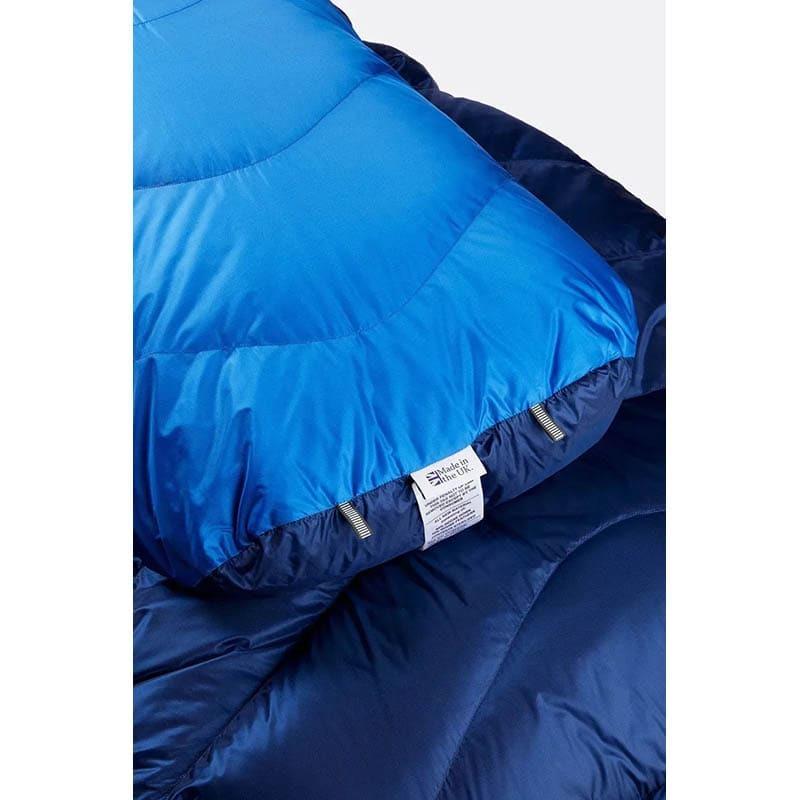 Спальный мешок Rab Neutrino 600 -12°C 185 см Regular Right Zip Nightfall Blue (RB QSM-92-NFB-REG-RZ) - фото 3