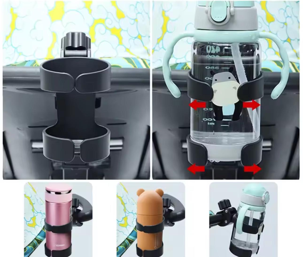 Держатель для бутылочки универсальный 360° для коляски - фото 9