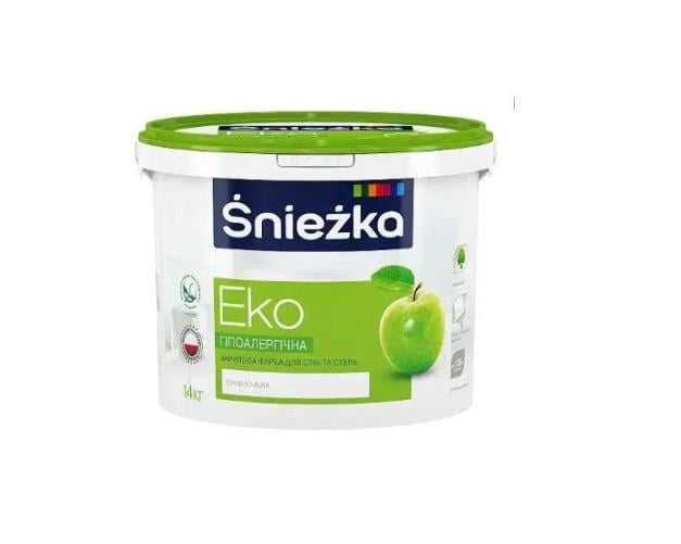 Краска водоэмульсионная интерьерная Eco Sniezka 14 кг (000007886)