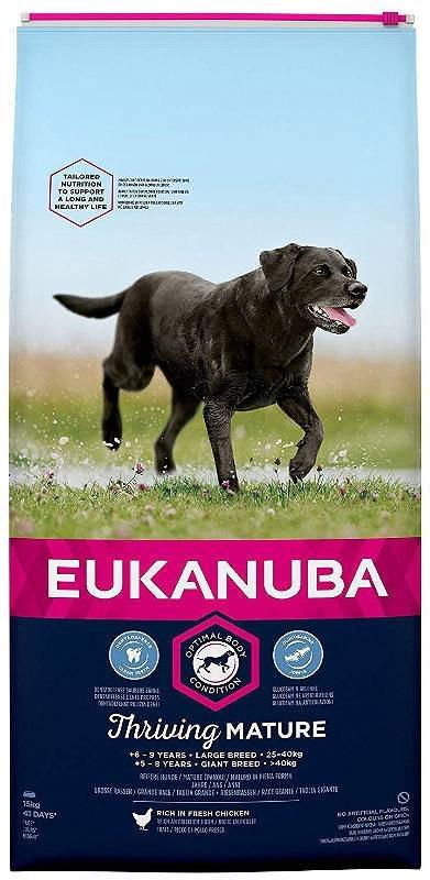 Корм сухий Eukanuba Large Mature 15 кг