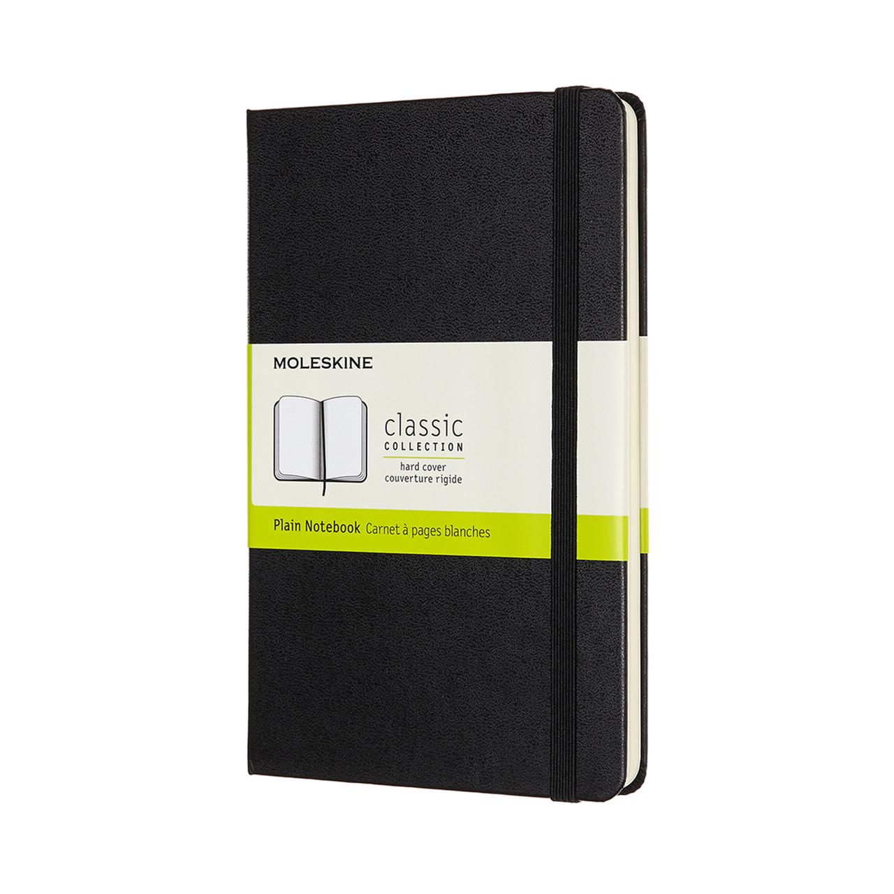 Блокнот Moleskine Classic медиум 11,5х18 см 192 страницы нелинованный черный (8058647626604)
