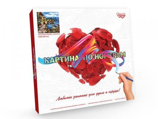 Картина по номерам Danko Toys на холсте 40х40 см Набережная (KpN-02-09) Картина по номерам Danko Toys на холсте 40х40 см Набережная (KpN-02-09)