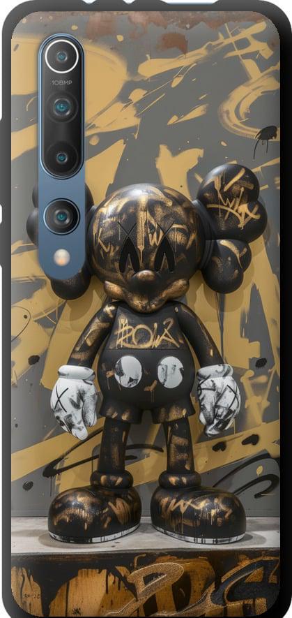 Чехол на Xiaomi Mi 10 Pro Bronze kaws (6097b-1870-42517)