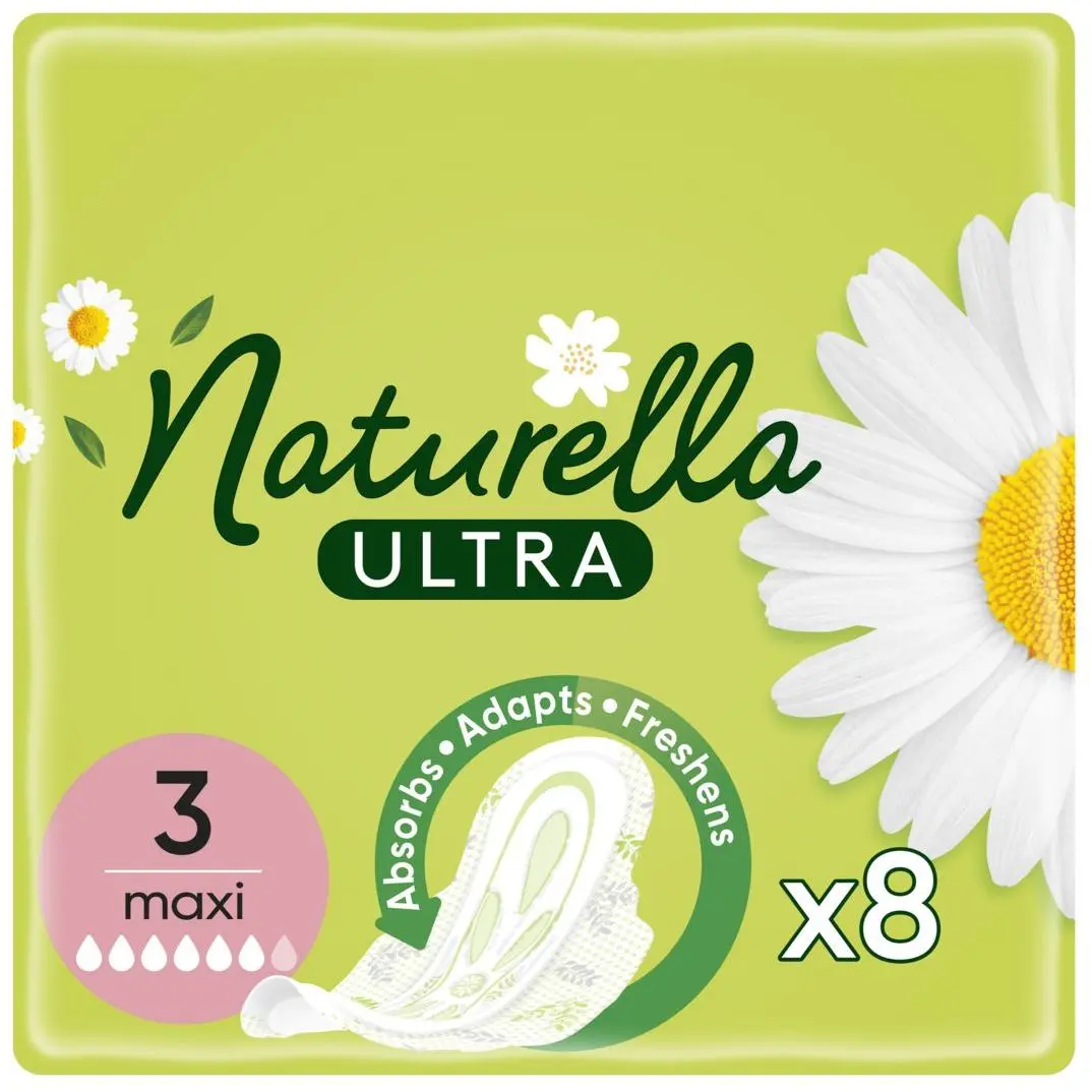 Прокладки Naturella Camomile Ultra 5 капель 8 шт.