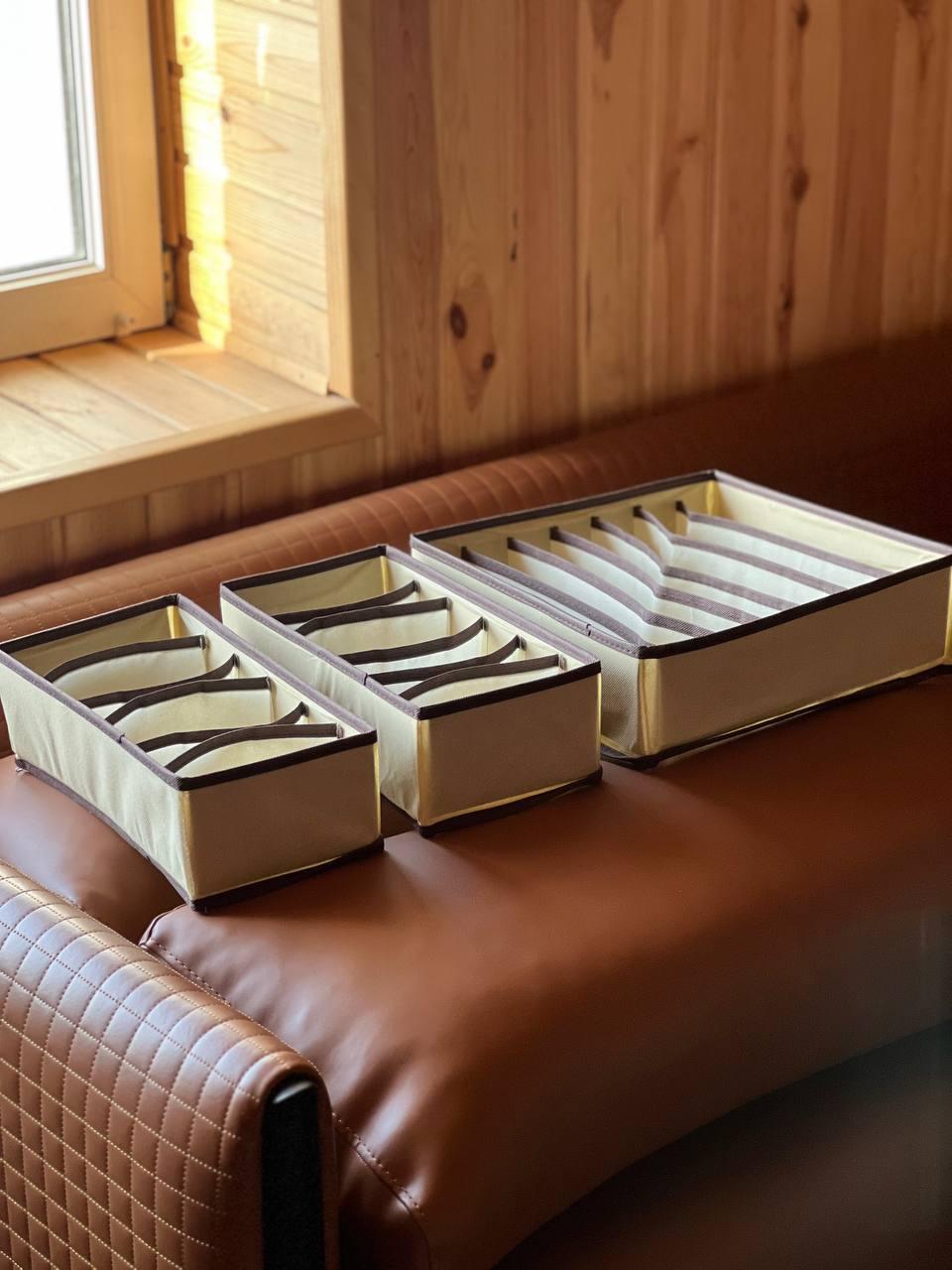 Набор бельевых органайзеров 3 шт. (AND LY-780) - фото 2 Набор бельевых органайзеров 3 шт. (AND LY-780) - фото 2