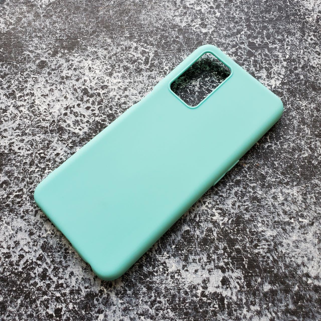 Чехол Candy Silicone для Oppo A74 Бирюзовый (151808)