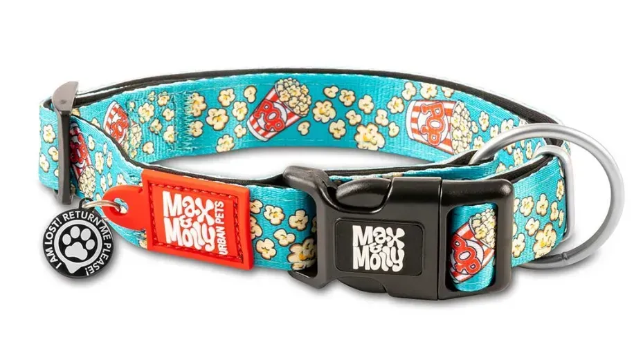 Ошейник для собак Max & Molly Smart ID Collar Popcorn M (195083) Ошейник для собак Max & Molly Smart ID Collar Popcorn M (195083)