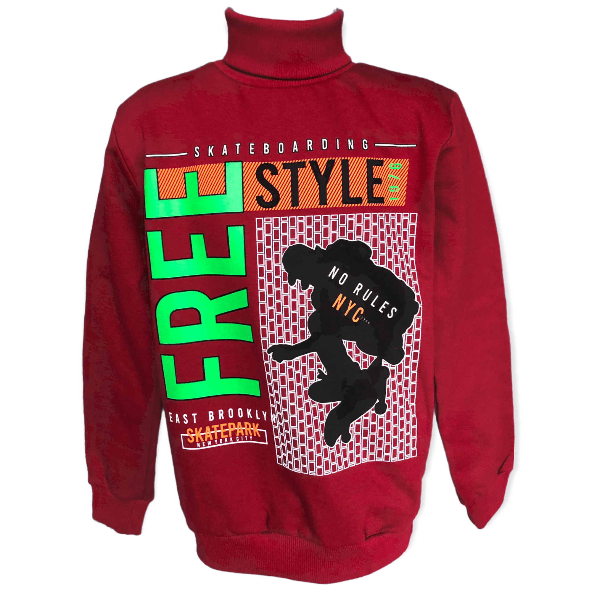 Водолазка для мальчика Style р. 140 Бордовый