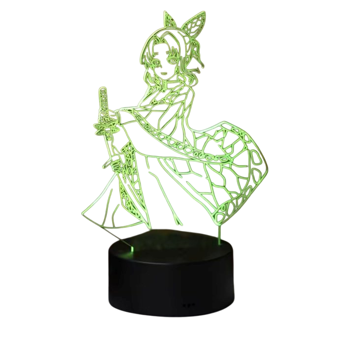 Светильник-ночник акриловый 3D Аниме Demon Slayer Шинобу Кочо 7 цветов (1038) Светильник-ночник акриловый 3D Аниме Demon Slayer Шинобу Кочо 7 цветов (1038)