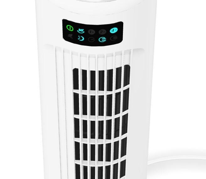 Колонный вентилятор Silver Crest STVD 45 A1 дисплей и пульт ДУ 74 см/45 Вт White (STVD 45 A1 White) - фото 2 Колонный вентилятор Silver Crest STVD 45 A1 дисплей и пульт ДУ 74 см/45 Вт White (STVD 45 A1 White) - фото 2