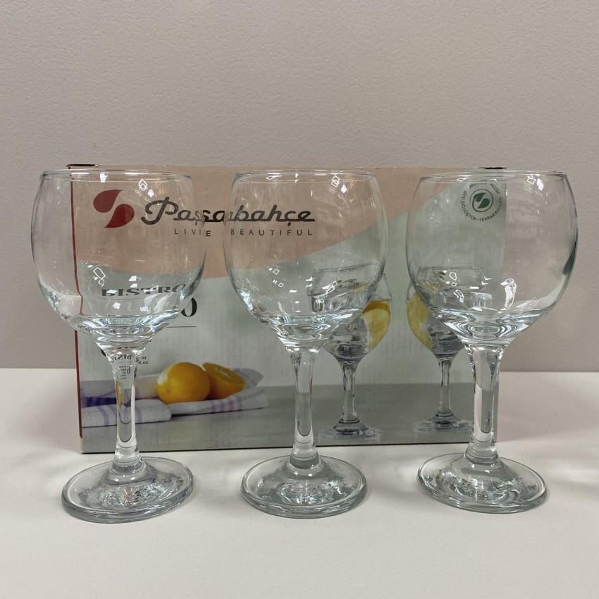 Набір келихів для вина Pasabahce Bistro 44411 260 мл 6 шт. (2354270376) - фото 1 Набір келихів для вина Pasabahce Bistro 44411 260 мл 6 шт. (2354270376) - фото 1