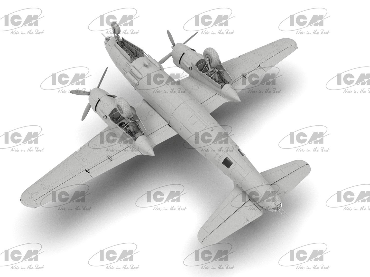 Сборная модель ICM B-26F Marauder Американский бомбардировщик 2 СВ (48325) - фото 5 Сборная модель ICM B-26F Marauder Американский бомбардировщик 2 СВ (48325) - фото 5