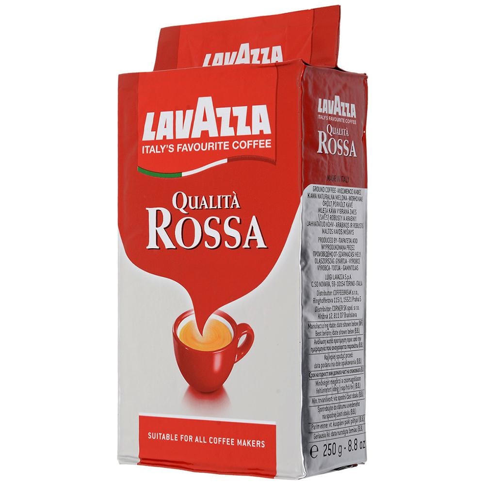 Кава мелена Lavazza Qualita Rossa арабіка 250 г