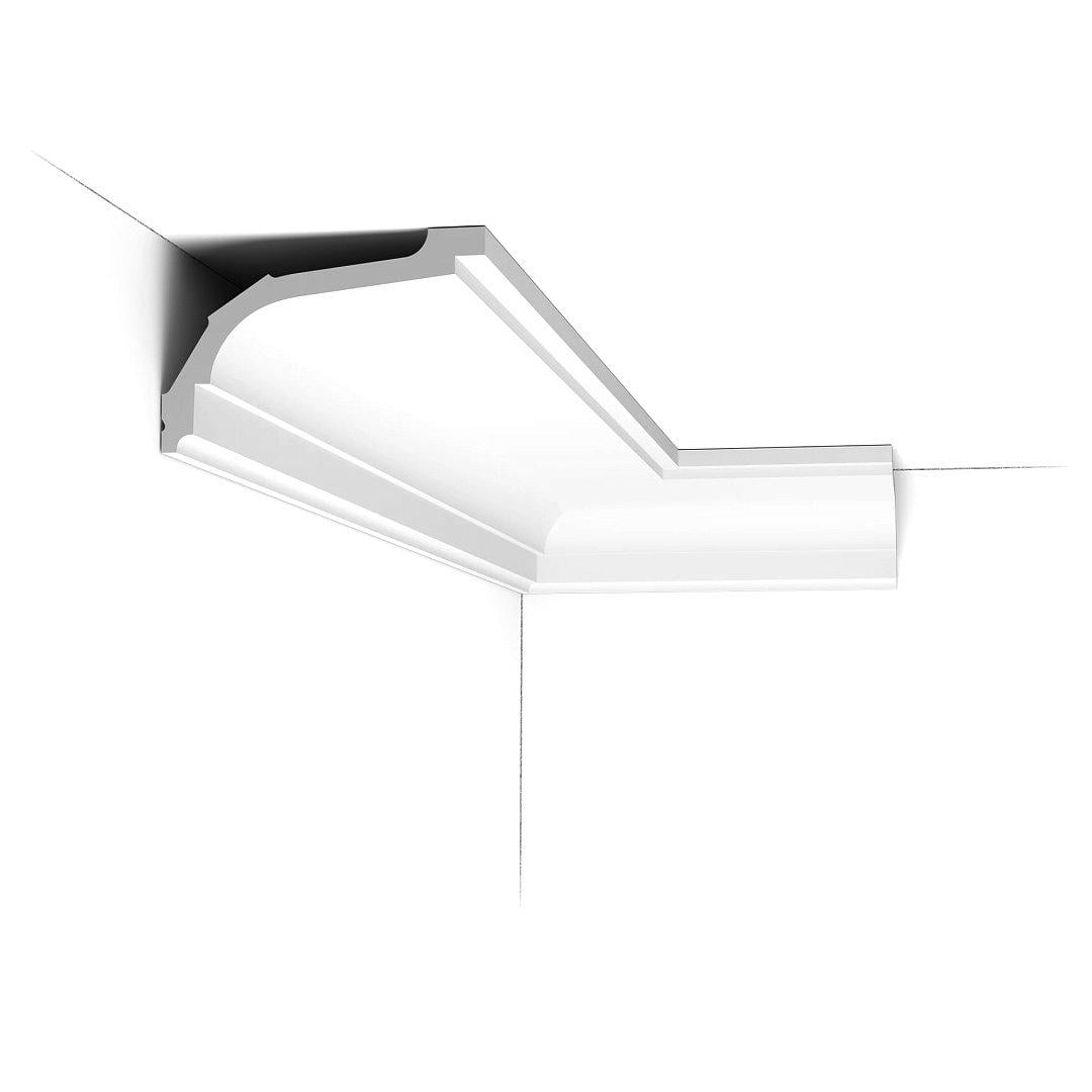 Карниз полиуретановый жесткий Orac Decor C220 76x116x2000 мм (28871918)