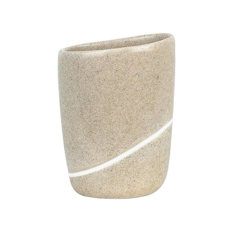 Стакан для зубных щеток Spirella ETNA Polyresin 9,5х12,5 см Бежевый (10.14345)