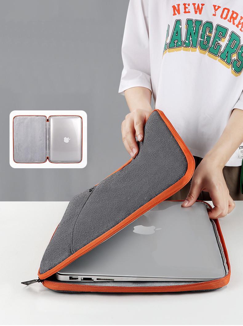 Сумка для ноутбука чи документів Digital 15,6" Сірий/Помаранчевмй (IBN039SJ) - фото 9 Сумка для ноутбука чи документів Digital 15,6" Сірий/Помаранчевмй (IBN039SJ) - фото 9