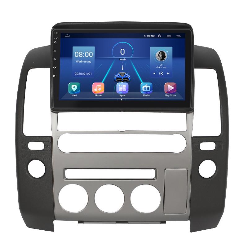 Автомагнитола Lesko для Nissan Navara Frontier III D40 Рестайлин 2010 9" 4/64Gb 4G Wi-Fi GPS