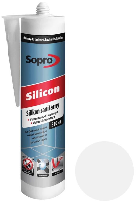 Силікон Sopro Silicon BIALY №10 310 мл Білий