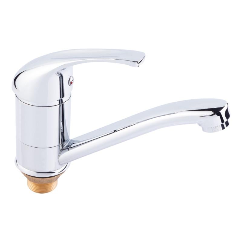 Смеситель для кухни Lidz Premiera LIDZCRM84003M однорычажный Хром (77292)