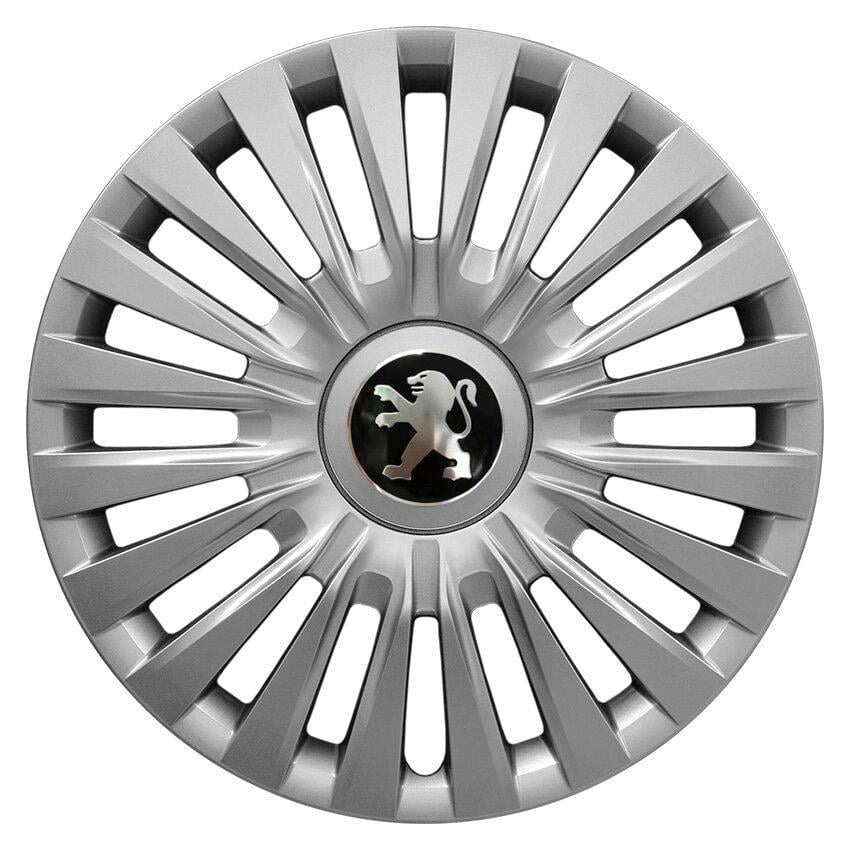Комплект колпаков JAWOPLAST Vento R13 для Peugeot 4 шт. Silver (28435047)