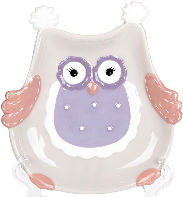 Набор блюд Owl Family 4 шт. 18,9 см