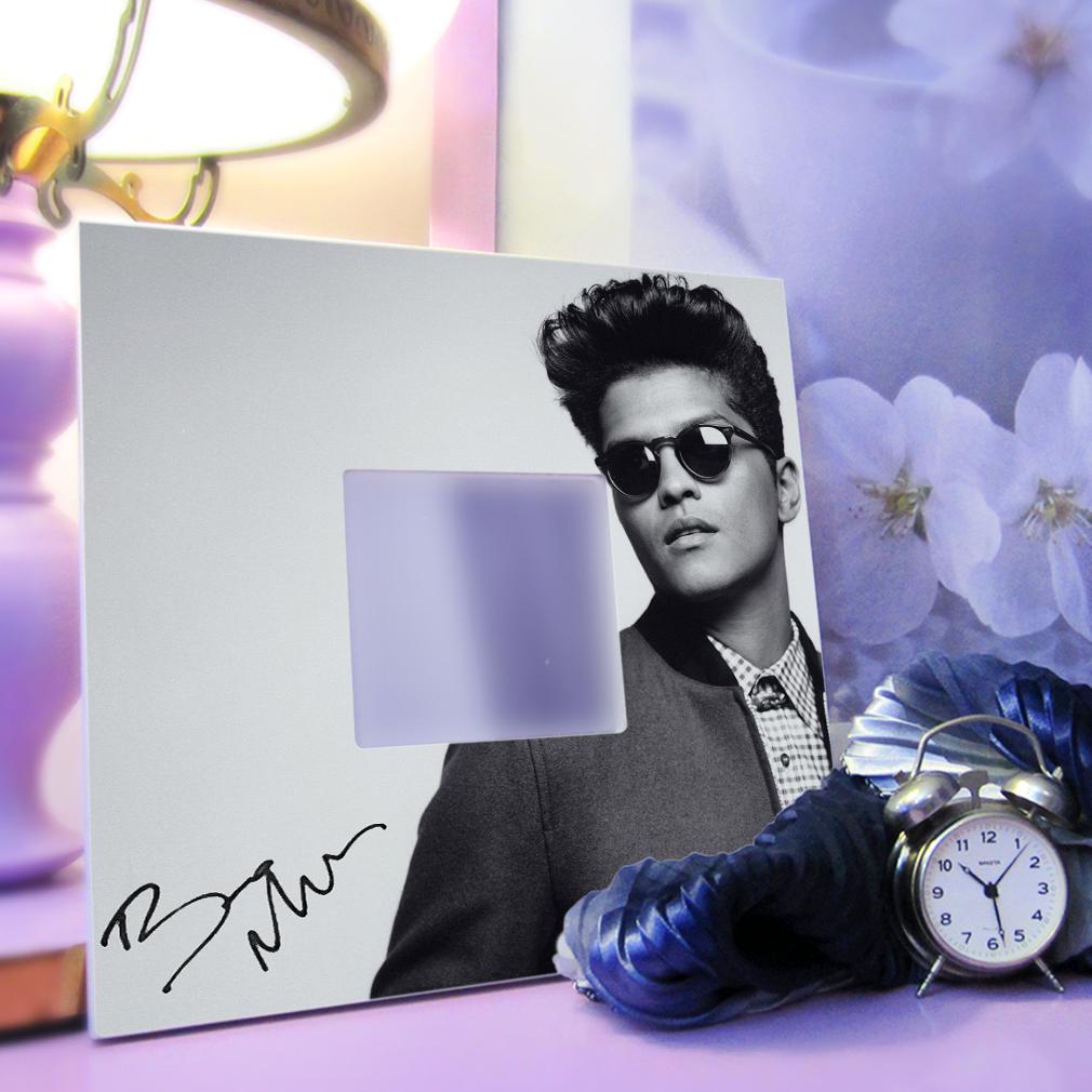 Дзеркало з фото Співак Bruno Mars 260х260 мм (M00790) - фото 3