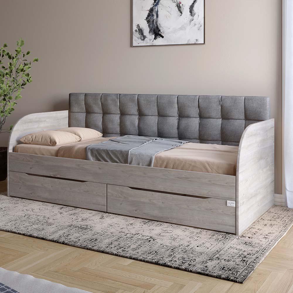 Кровать детская односпальная Lion Л-7 с ящиками и ламелями 90x200 см Шварцвальд (Lion-041098) Кровать детская односпальная Lion Л-7 с ящиками и ламелями 90x200 см Шварцвальд (Lion-041098)